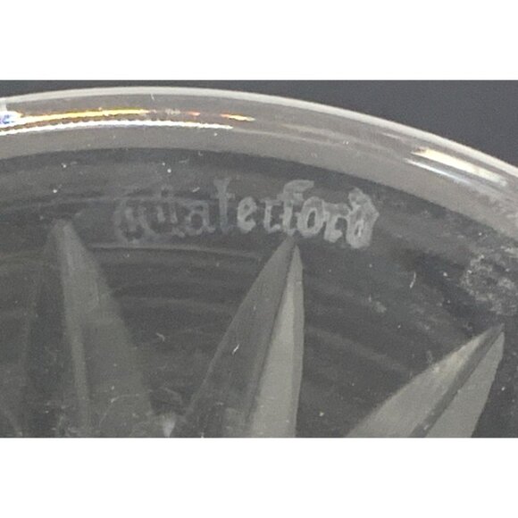 Waterford Lismore Brandy Snifters Crystal Goblets 5" Lot of 2 - Picture 7 of 7